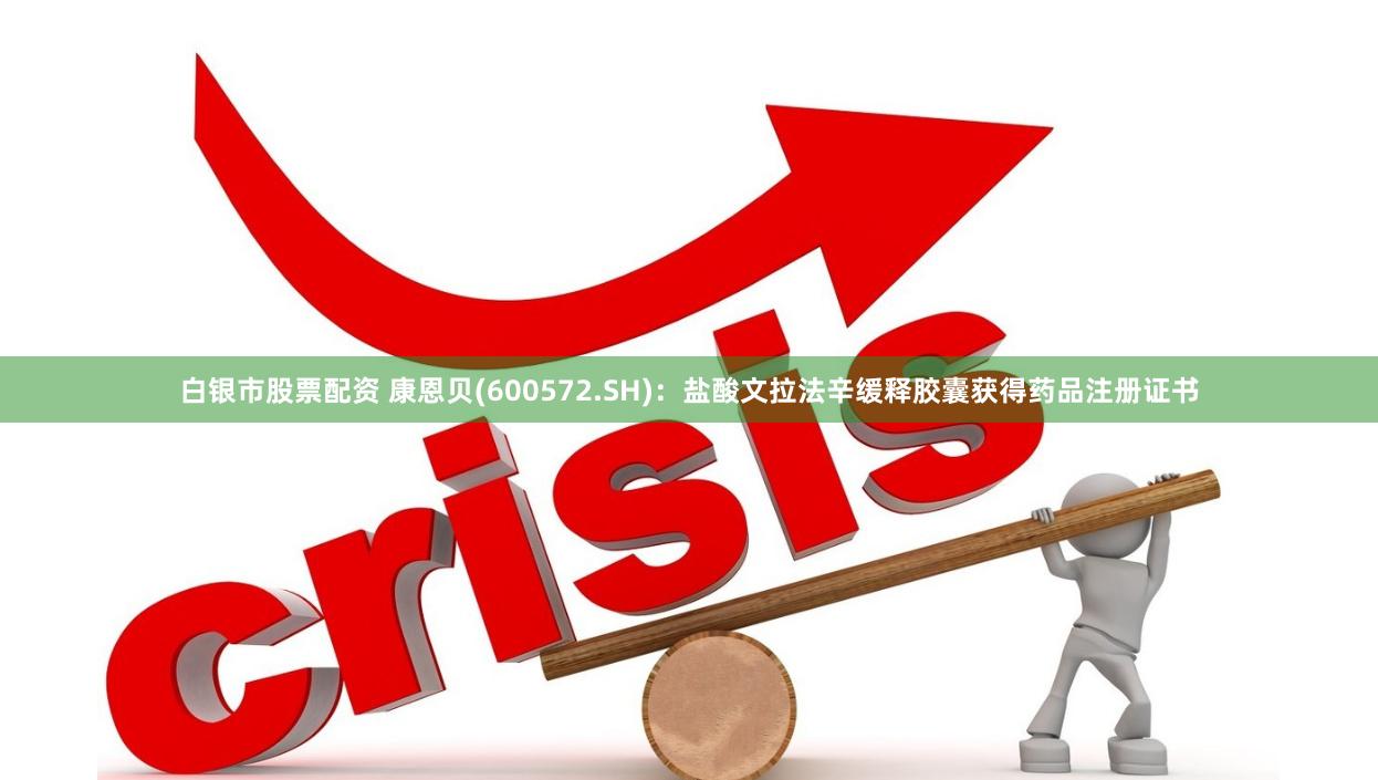 白银市股票配资 康恩贝(600572.SH)：盐酸文拉法辛缓释胶囊获得药品注册证书