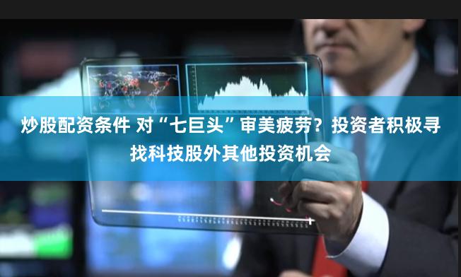 炒股配资条件 对“七巨头”审美疲劳？投资者积极寻找科技股外其他投资机会